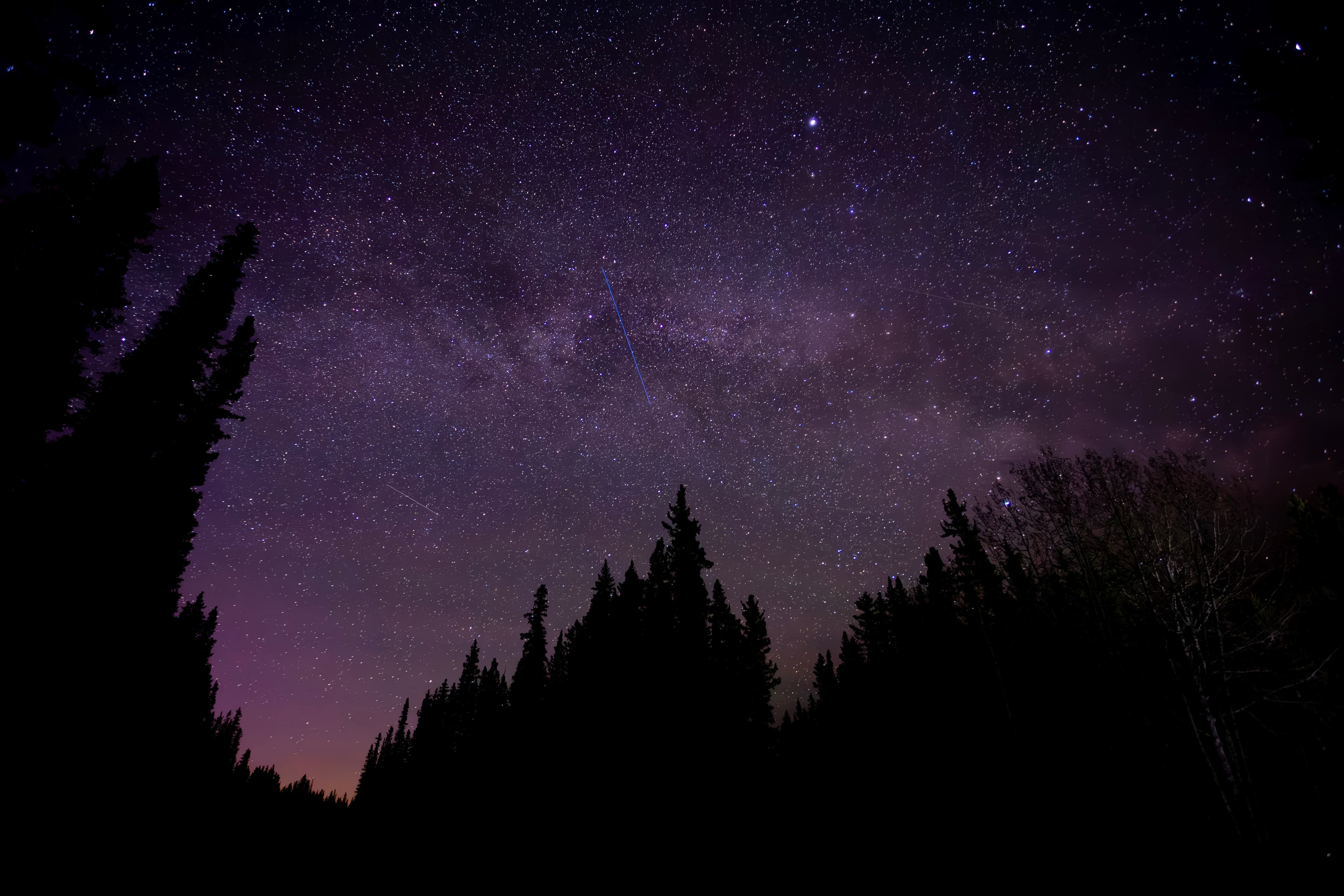 Rockies, twilight
