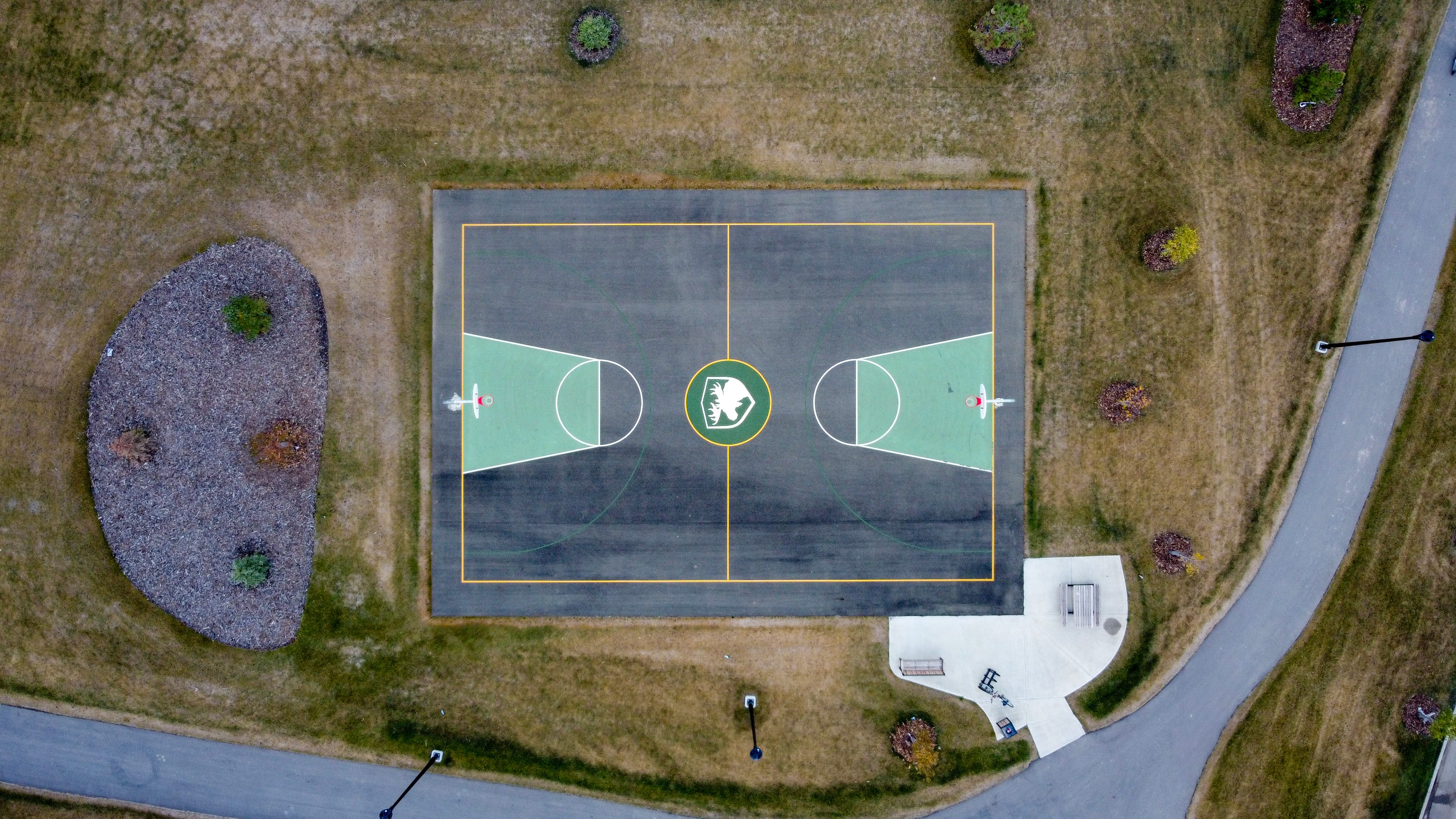 North site — aerial