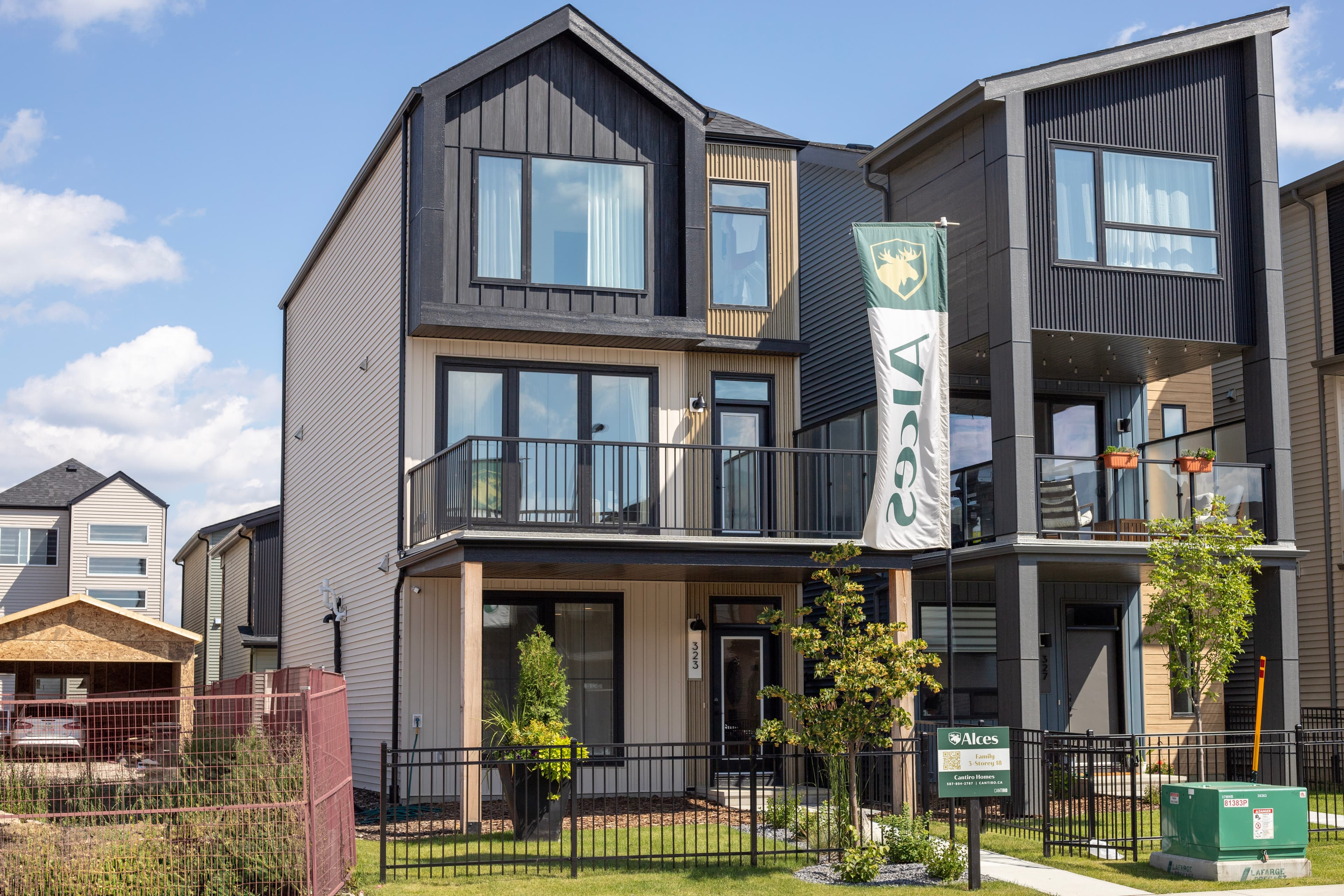 Residential architectural photography of an Edmonton-metro home, by Blake Dahl