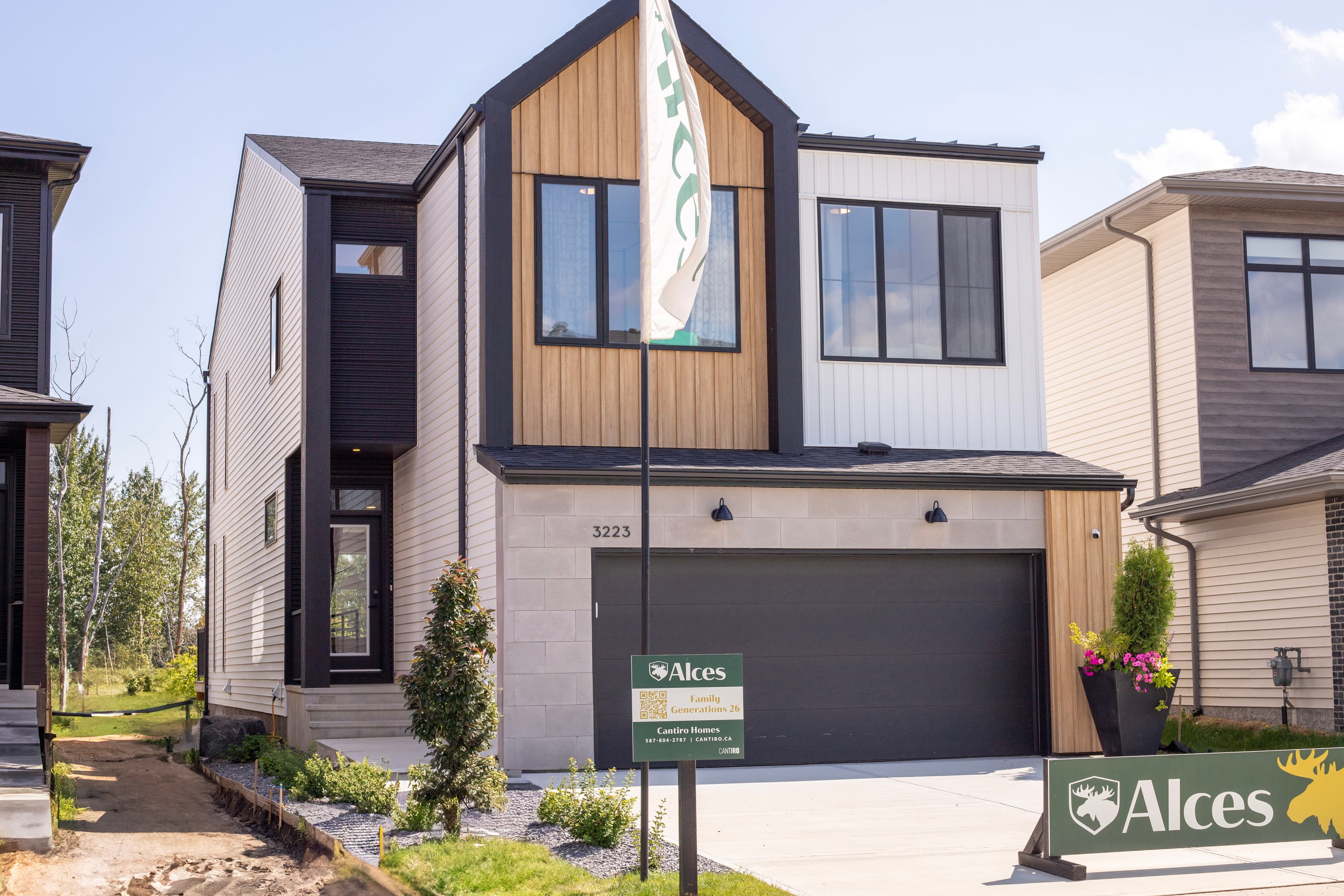 Residential architectural photography of an Edmonton-metro home, by Blake Dahl