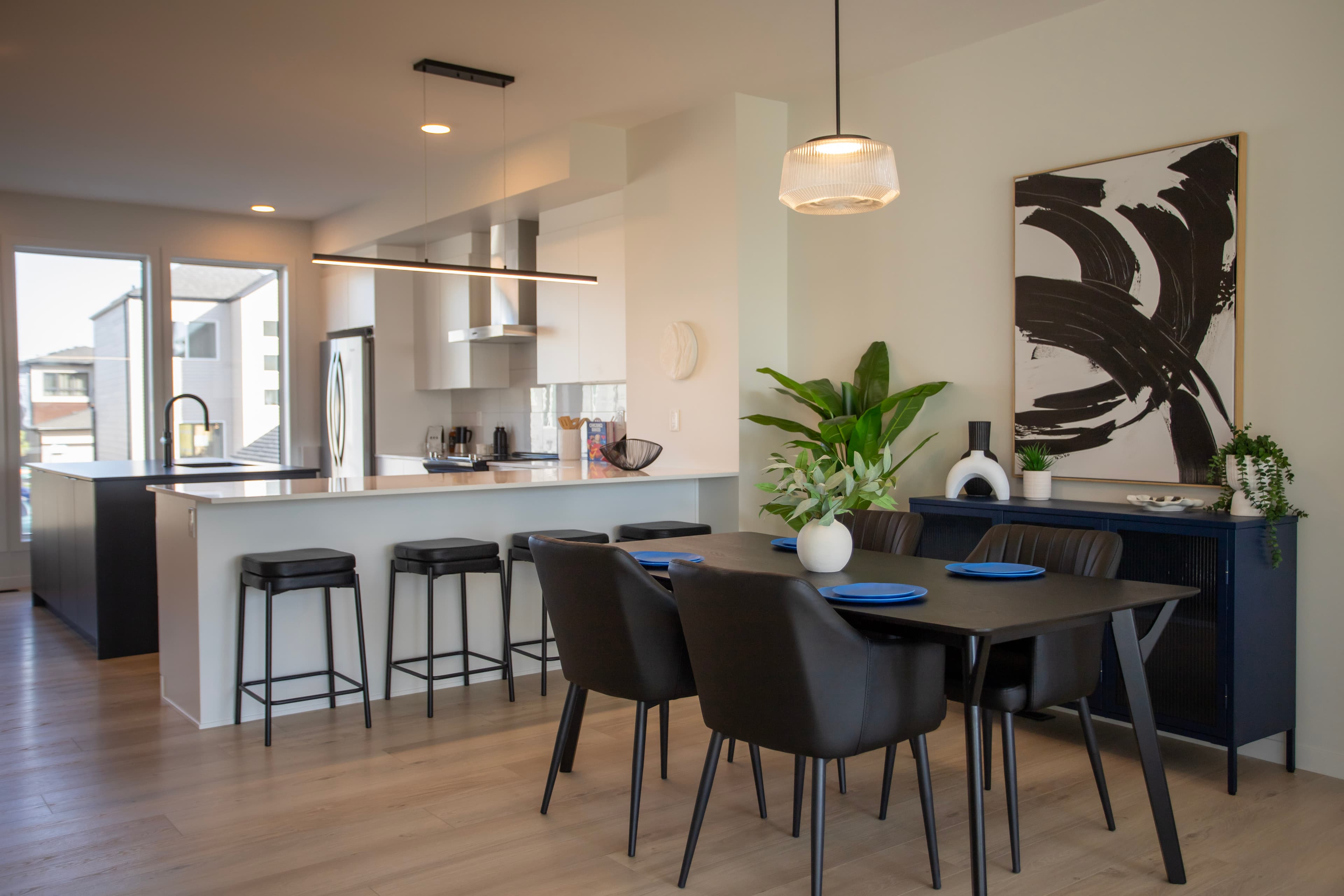 Residential architectural photography of an Edmonton-metro home, by Blake Dahl